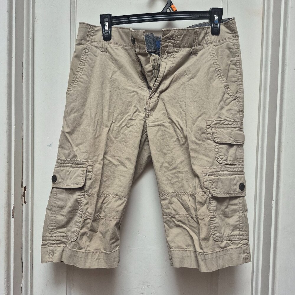 George Khaki Cargo Shorts - 100% cotton - 30